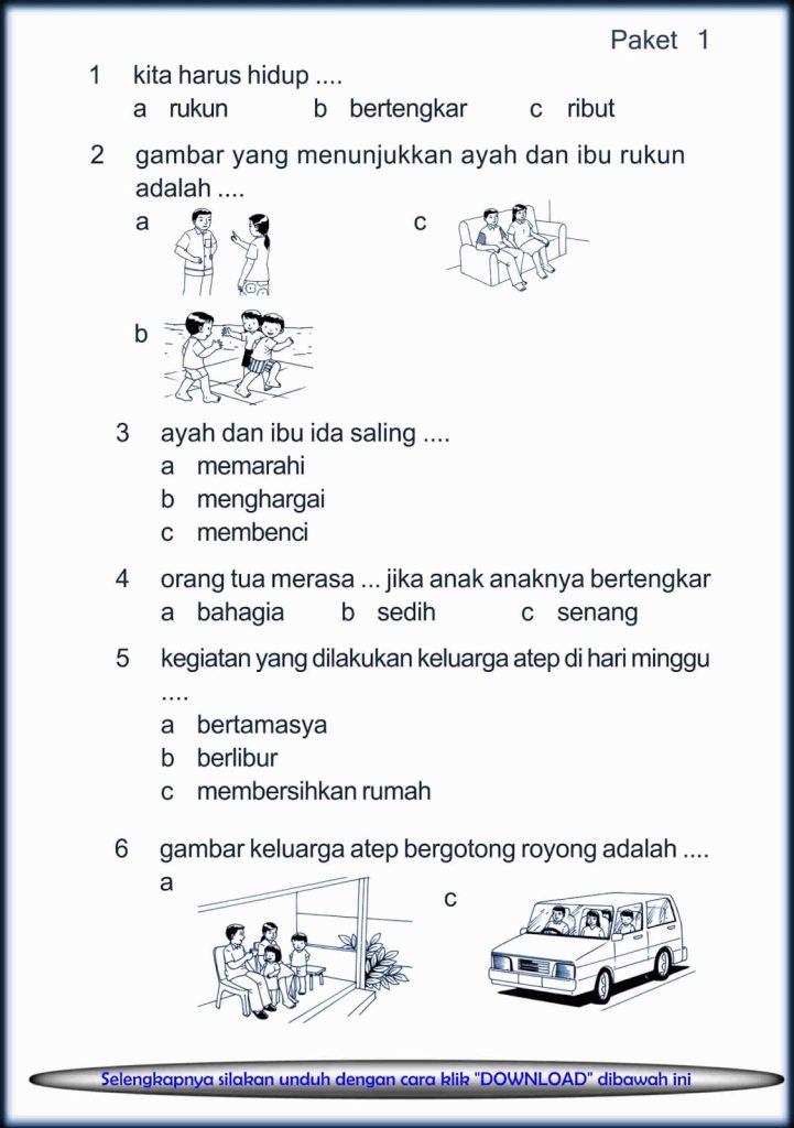 5 Contoh Soal Esai UTS Tema 1 Kelas 4 yang Wajib Dikuasai Sebelum Ujian