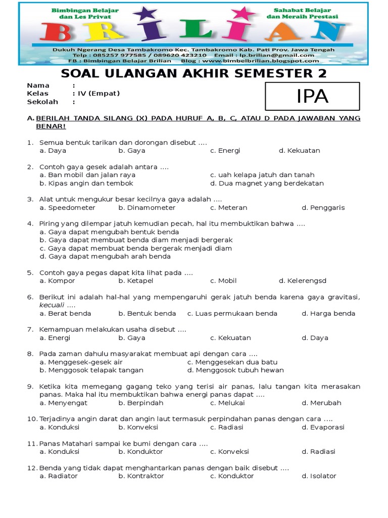 5 Contoh Soal Essay IPA SMK Kelas XII Semester 1 yang Sering Muncul di Ujian 2026