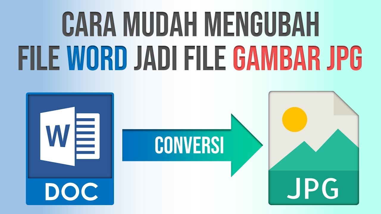 7 Rahasia Terbukti Cara Mengubah Lembaran MS Word Menjadi JPG Sebelum Terlambat