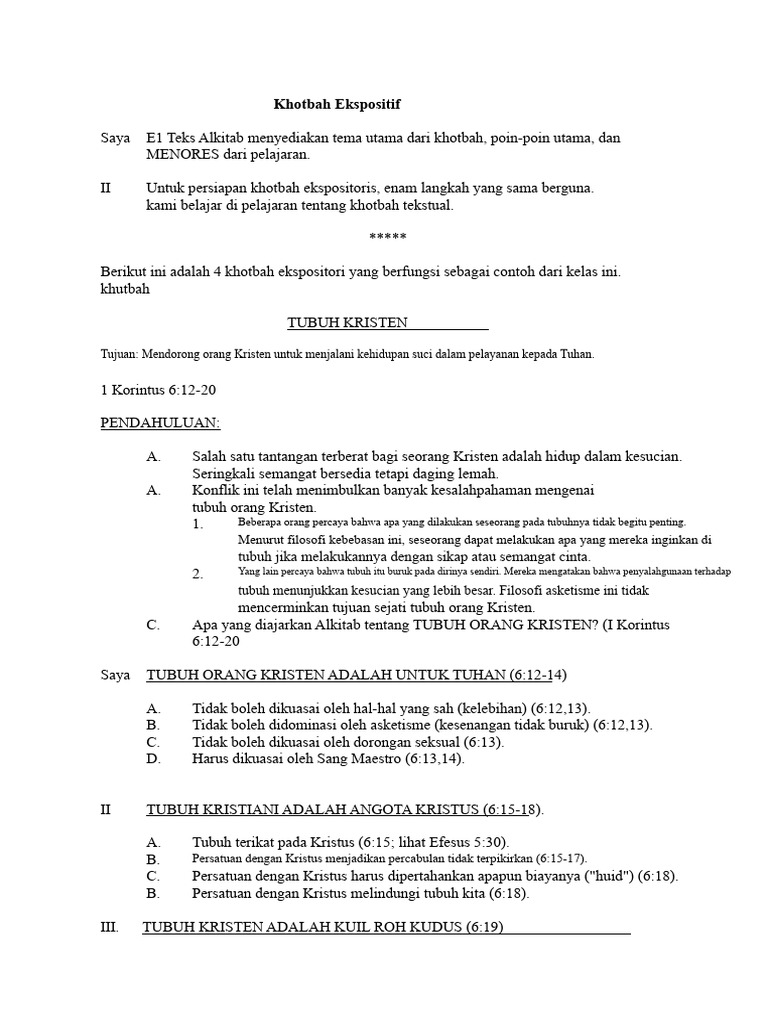 8 Khotbah Eksposisi PDF