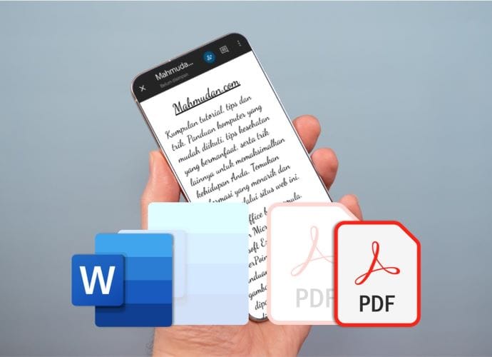 Akhirnya Terungkap 3 Aplikasi Pengubah File Word Menjadi PDF Smartphone Gratis yang Wajib Dicoba