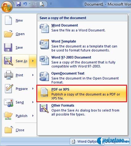 Terbukti 7 Cara Cepat mengubah word menjadi pdf di ms word 2007 Sebelum Kehilangan Waktu