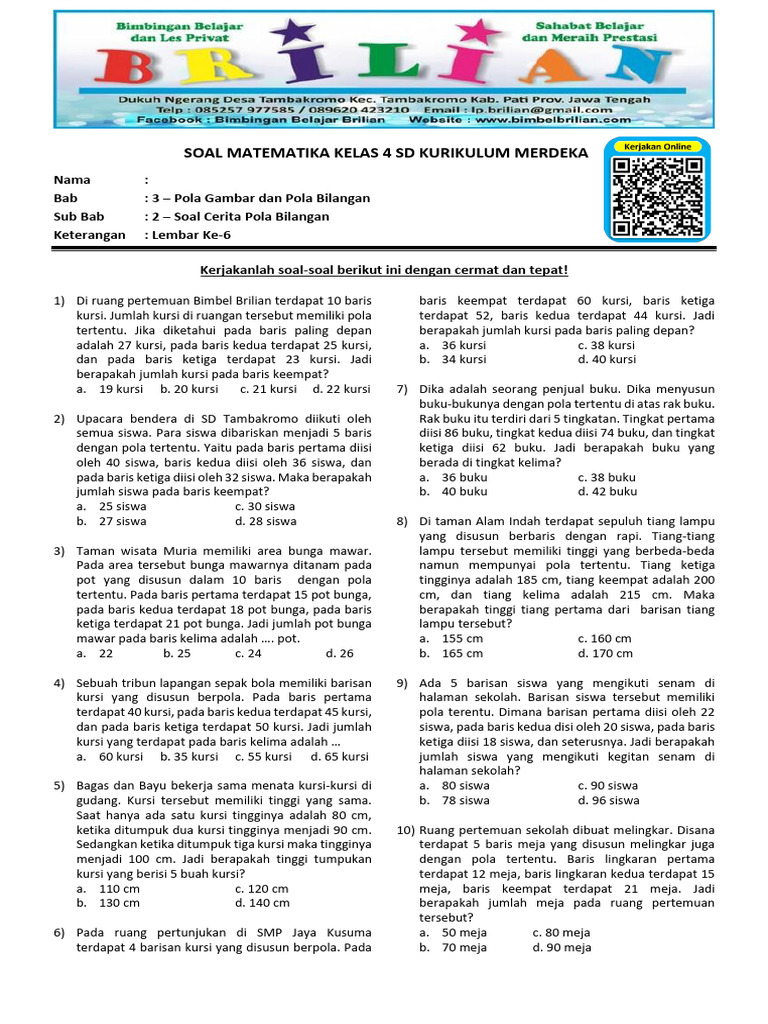 Ternyata Ini Rahasia Jitu Taklukkan Latihan Soal Cerita Penaksiran Bilangan Kelas 4 yang Sering Bikin Bingung