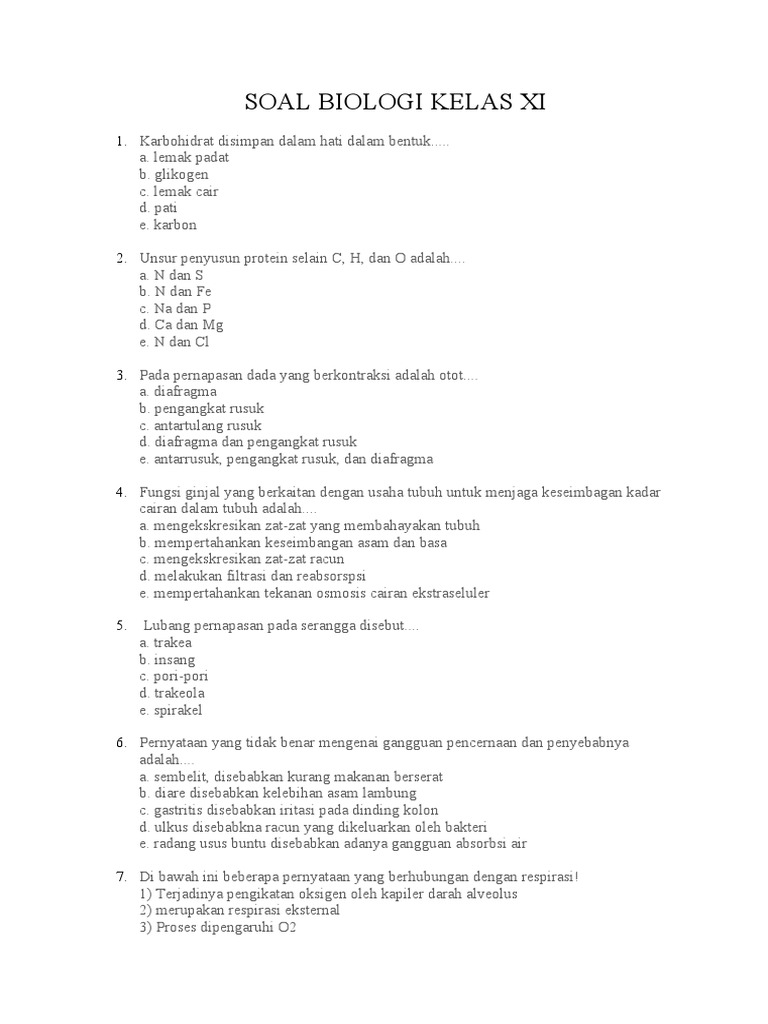 Wajib Tahu Rahasia Menjawab Soal Praktikum KD 3.1 Kelas XI Biologi Agar Nilai Maksimal
