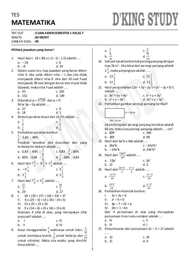 Materi Matematika Kelas 9 Semester 2 Pdf Dalchaebi