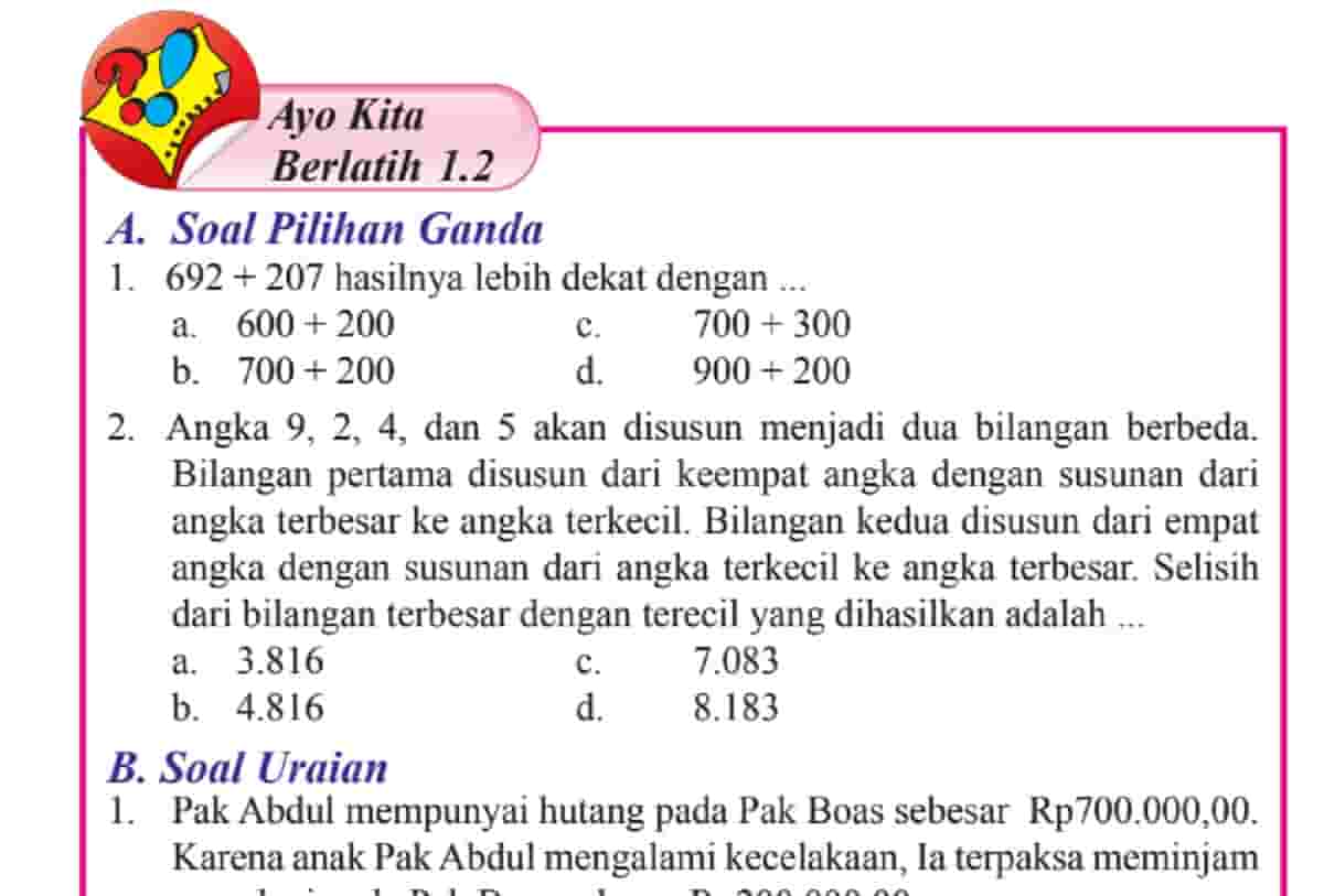Ayo Kita Berlatih 1 1 Matematika Kelas 8 Dalchaebi Ayo Kita Berlatih 1 1 Matematika Kelas 8 Dalchaebi